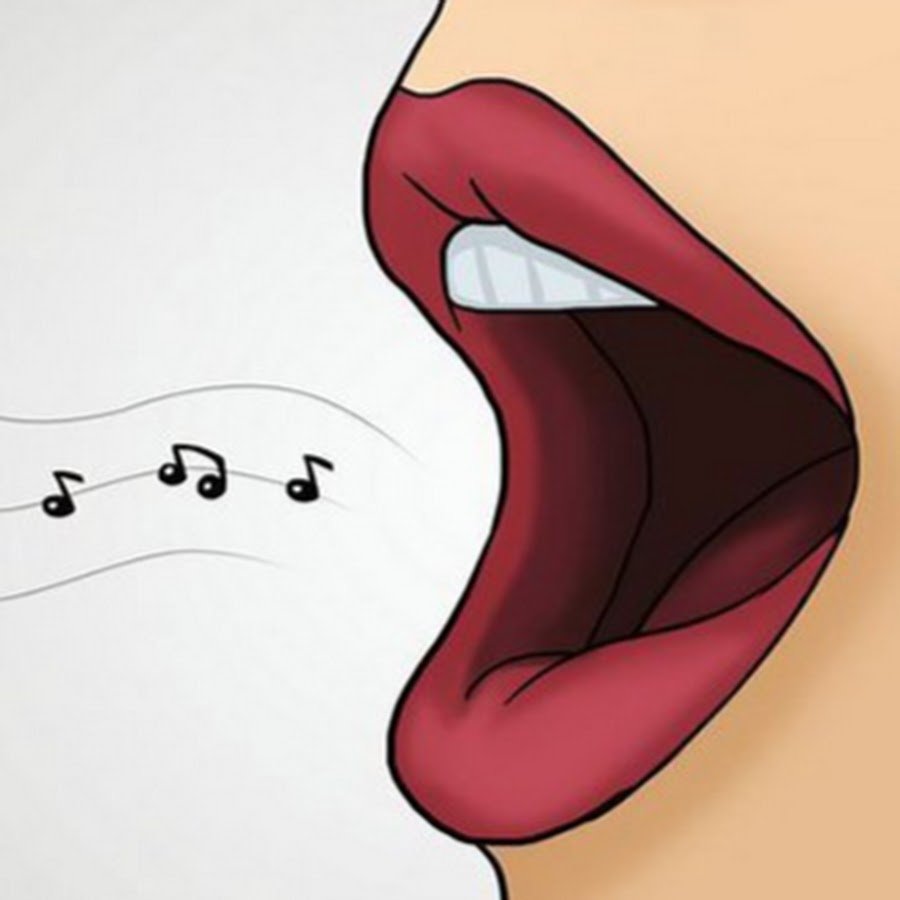 Поет в расческу