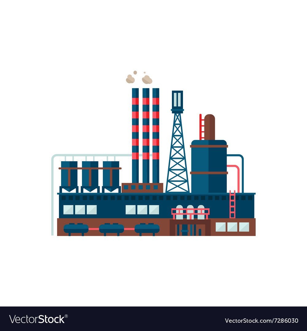 Завод рисунок