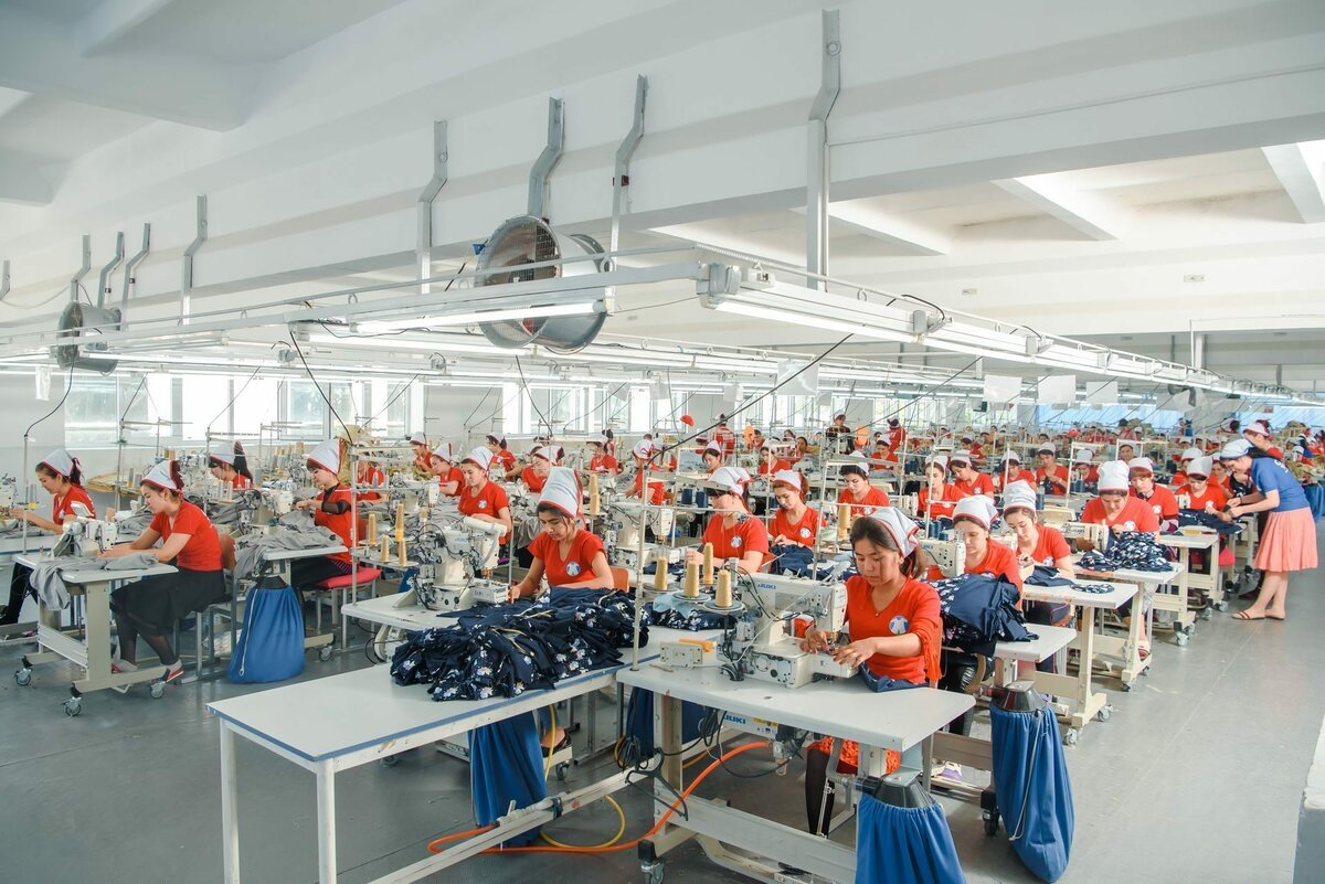 Фабрика - Ткацкая фабрика - швейная фабрика