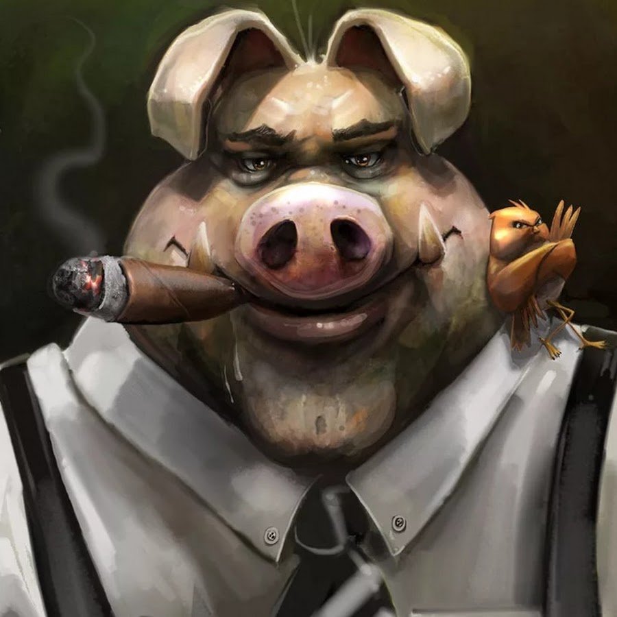 Кабаны мультяшные