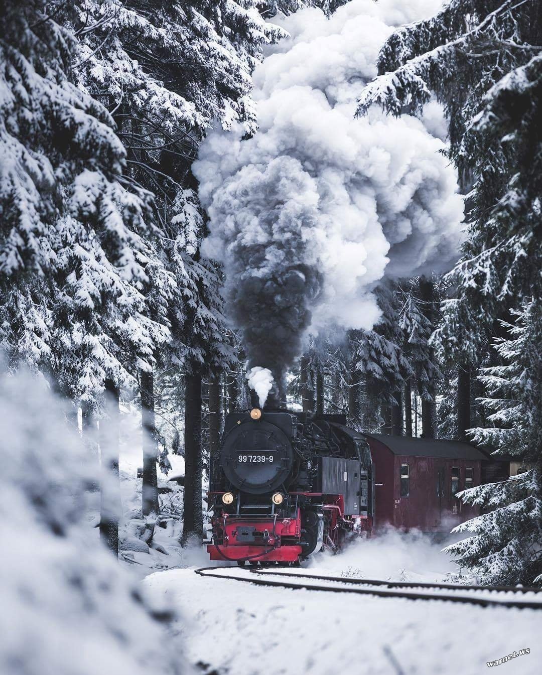 Паровоз зима