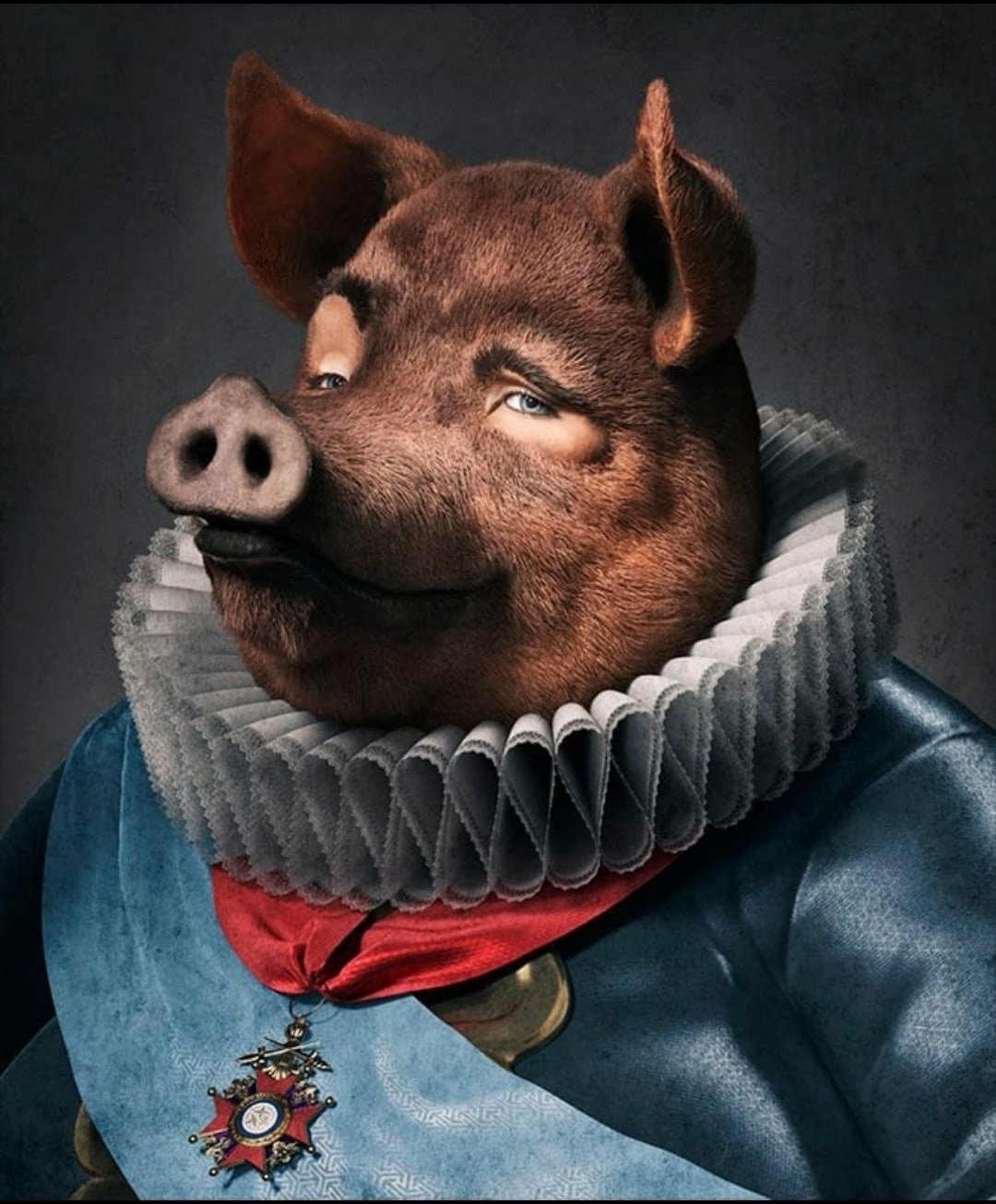 Морда кабана для детей