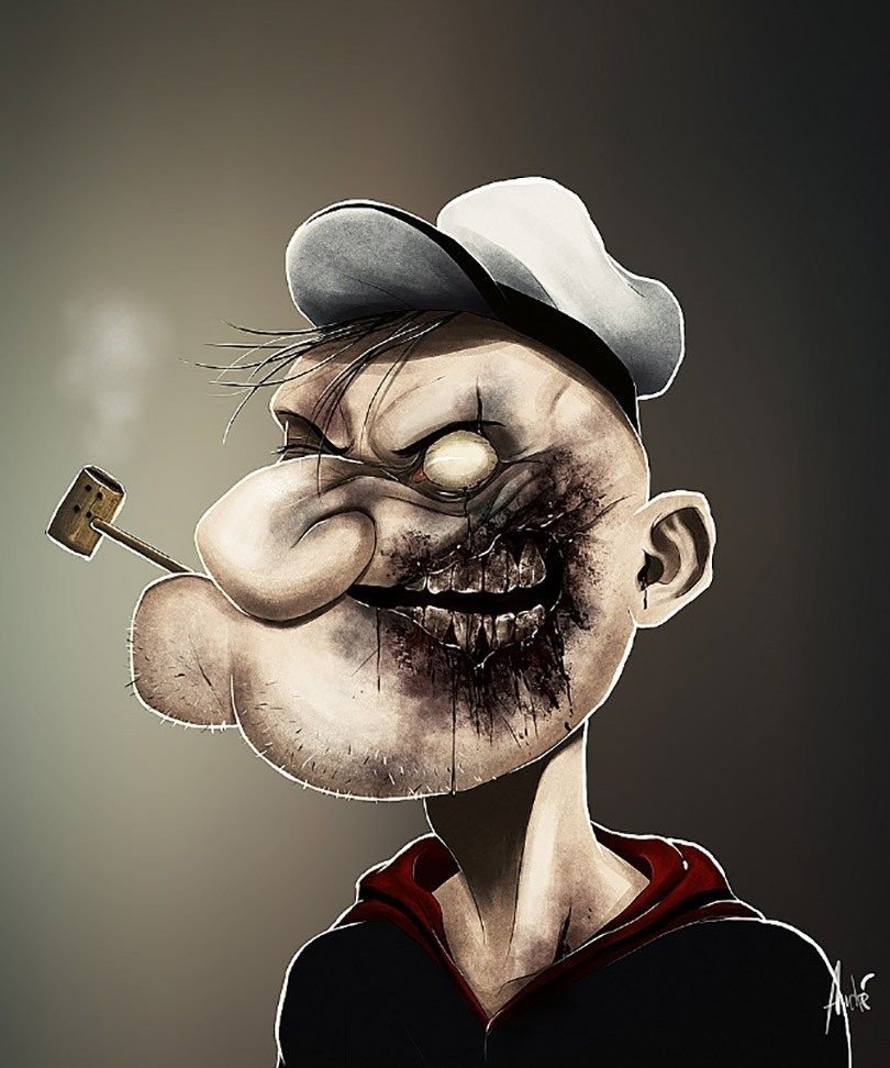 Жена со скалкой