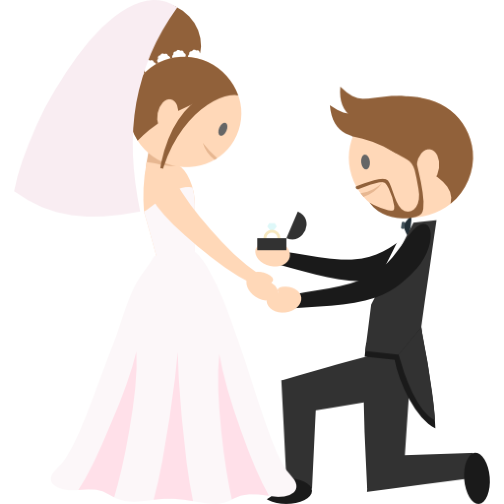 Жених и невеста вафельная печать