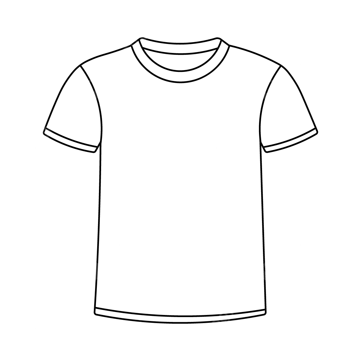 Футболка раскраска для детей