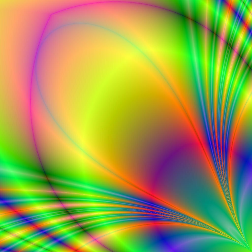 Радужный фон для фотошопа