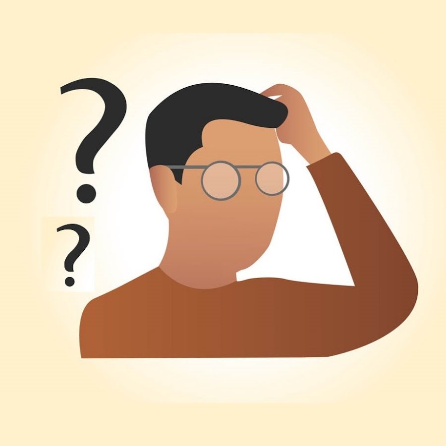 Человек задумался