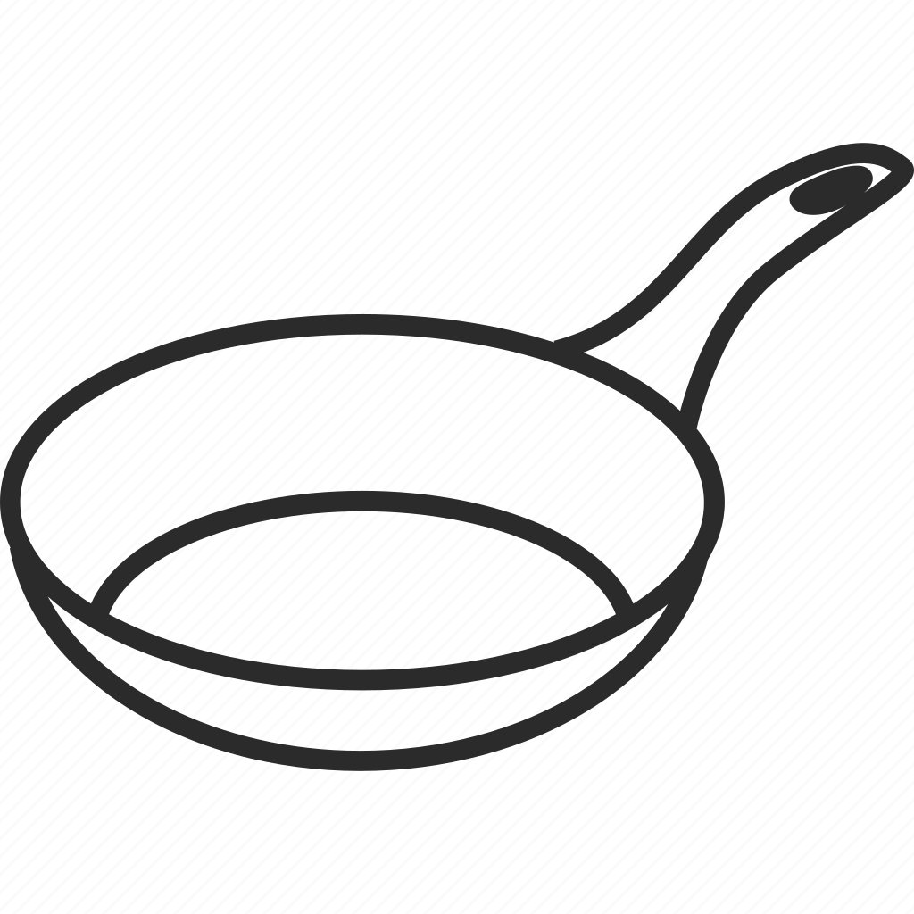 Сковорода раскраска