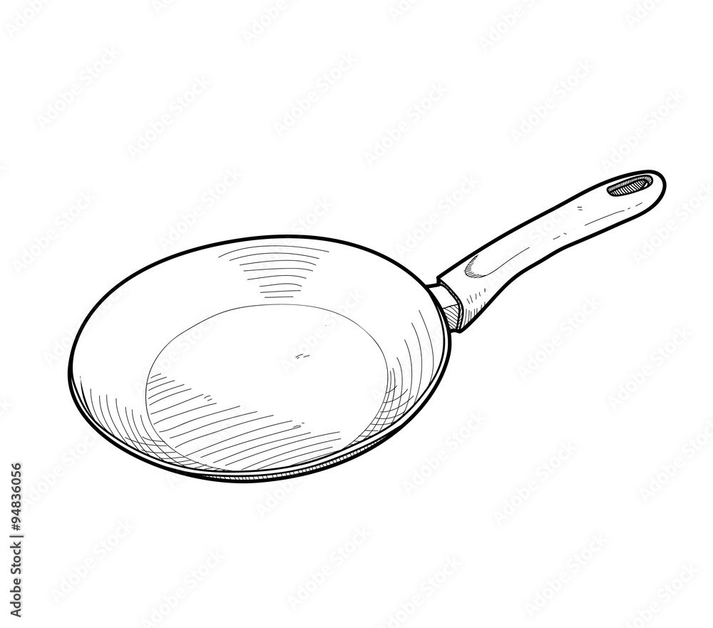 Наброски сковородки