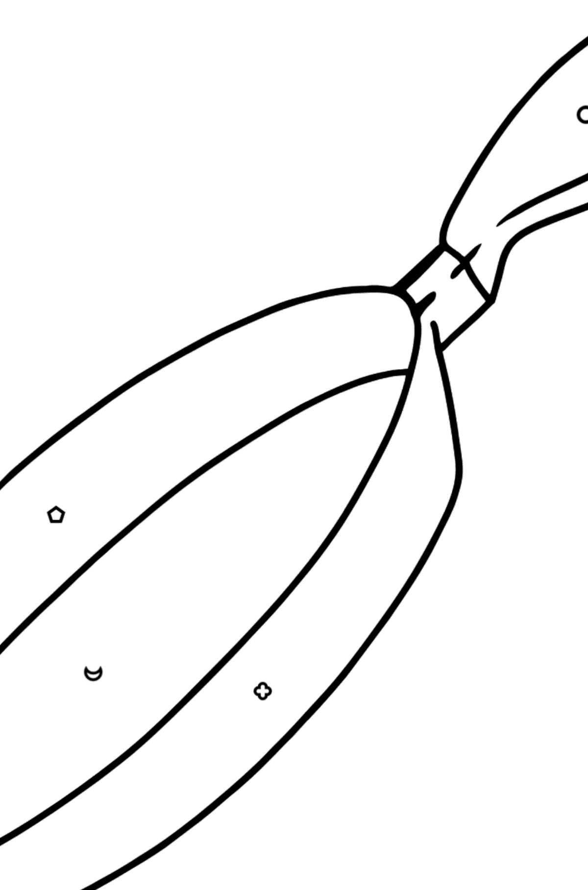 Сковорода для раскрашивания для детей