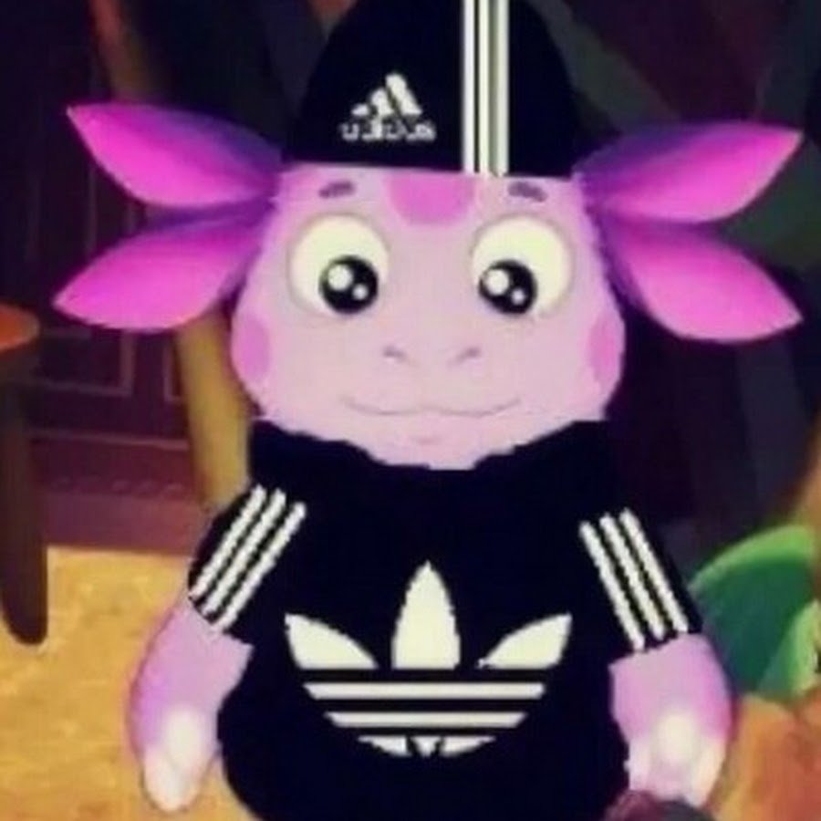 Лунтик в адидасе