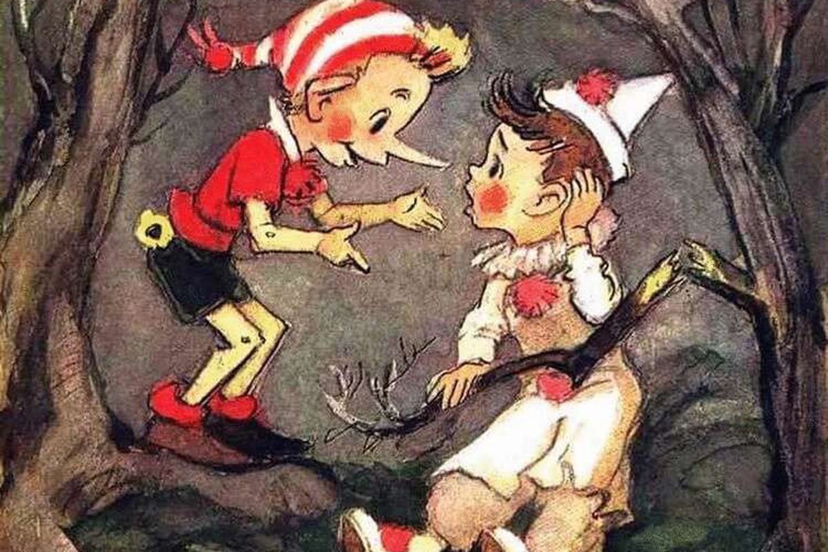 Буратино мультяшная картинка