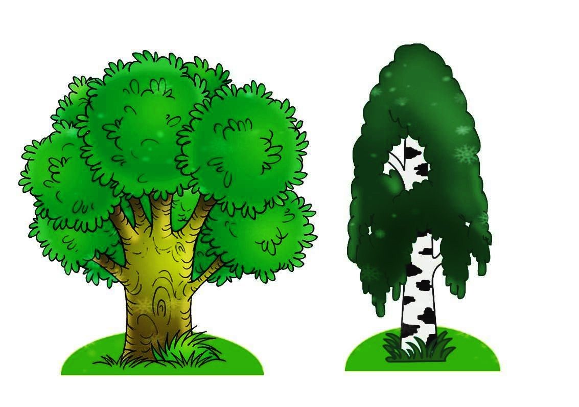 Деревья для фланелеграфа