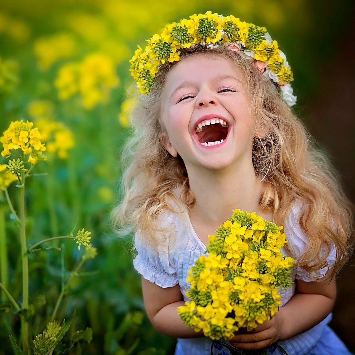 Счастливая улыбка