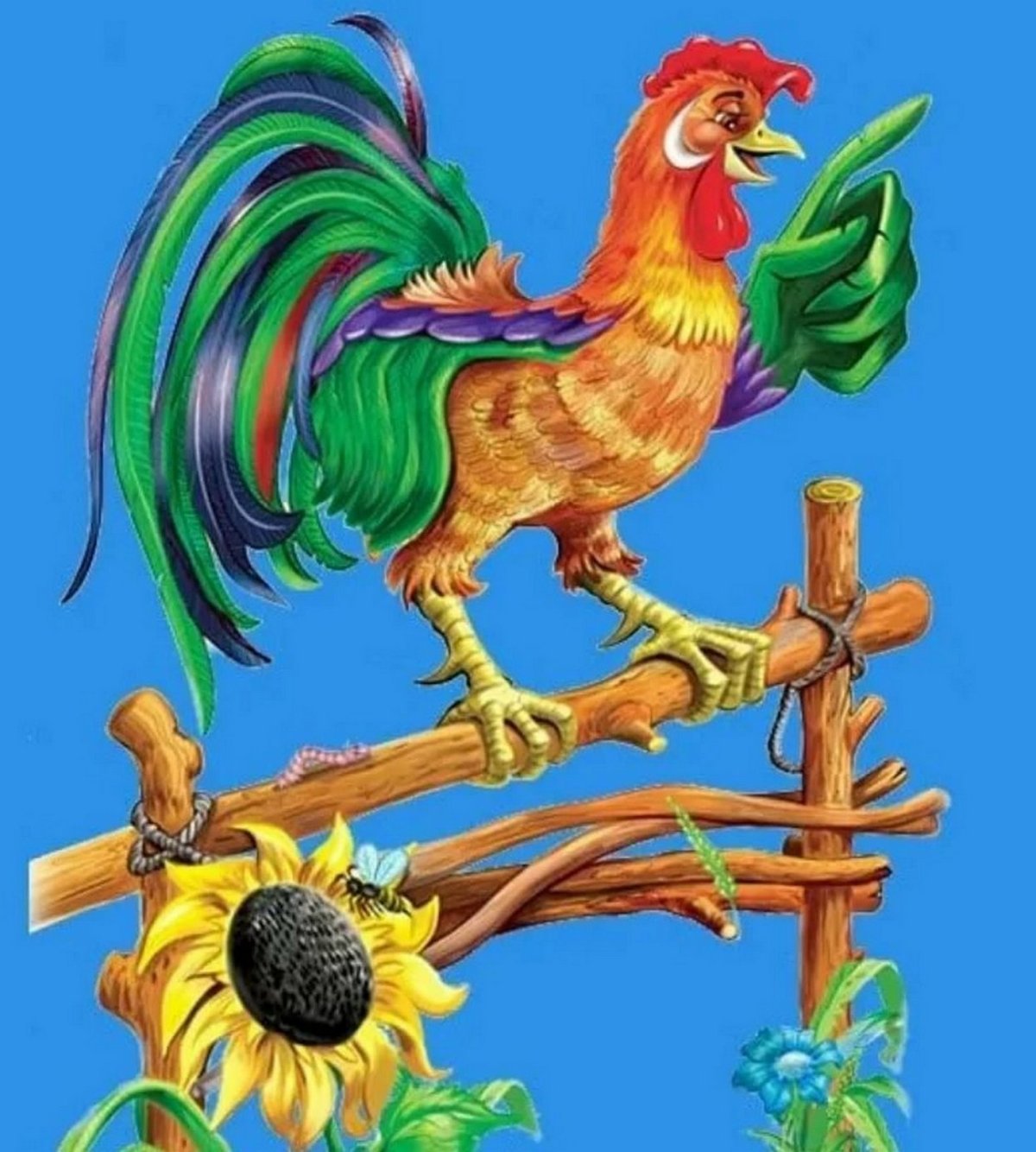 Петушок золотой гребешок