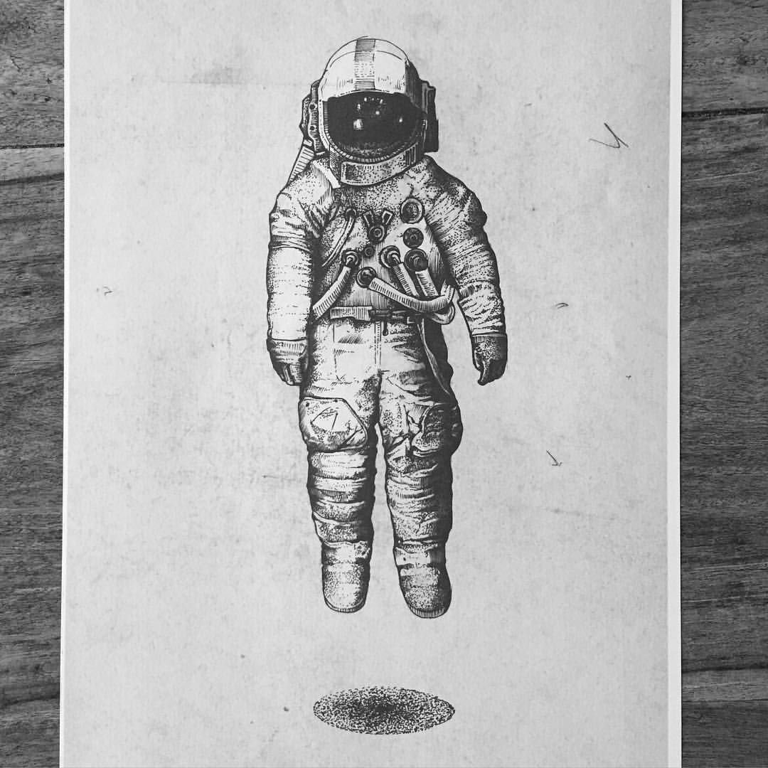 Космонавтика эскиз