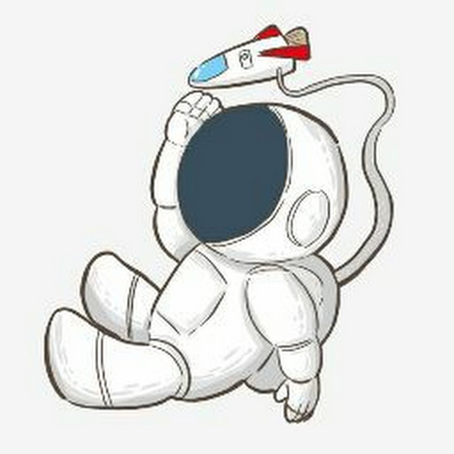 Космонавт мультяшный