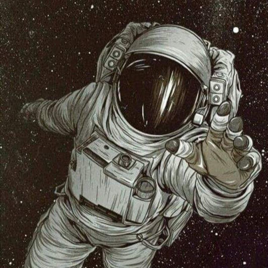 Космонавт поп арт