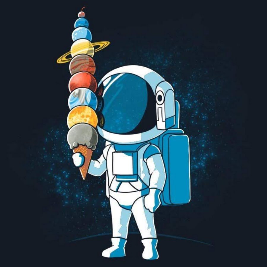 Космонавт иллюстрация