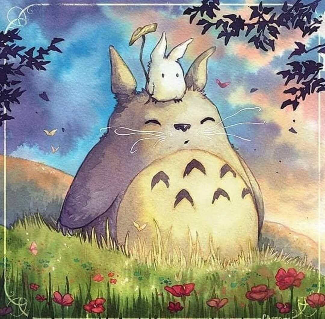 Тоторо фан арт