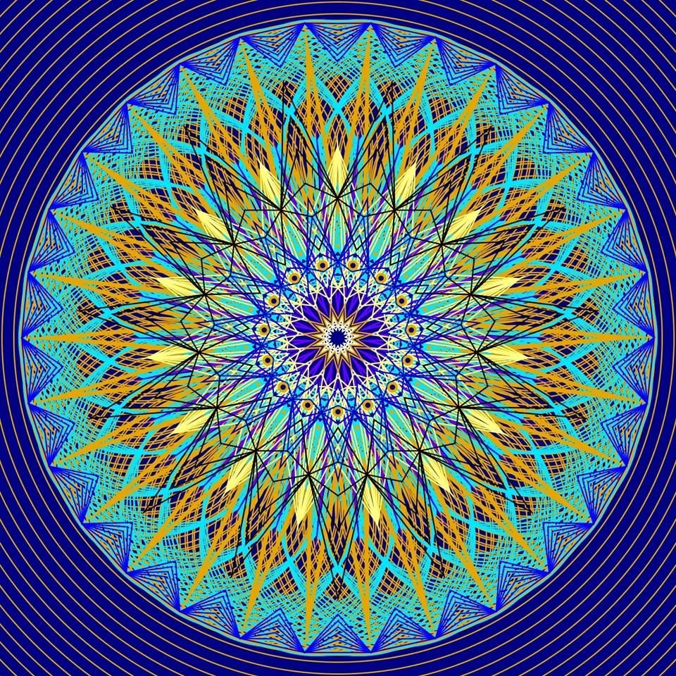 Мандала интуиции ясновидения Ангеловская