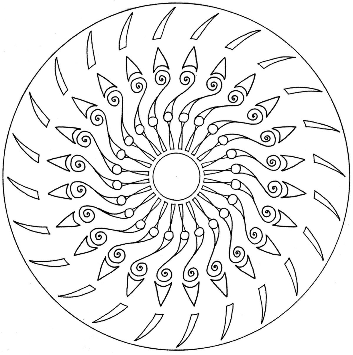 Мандала Соляр 5 день