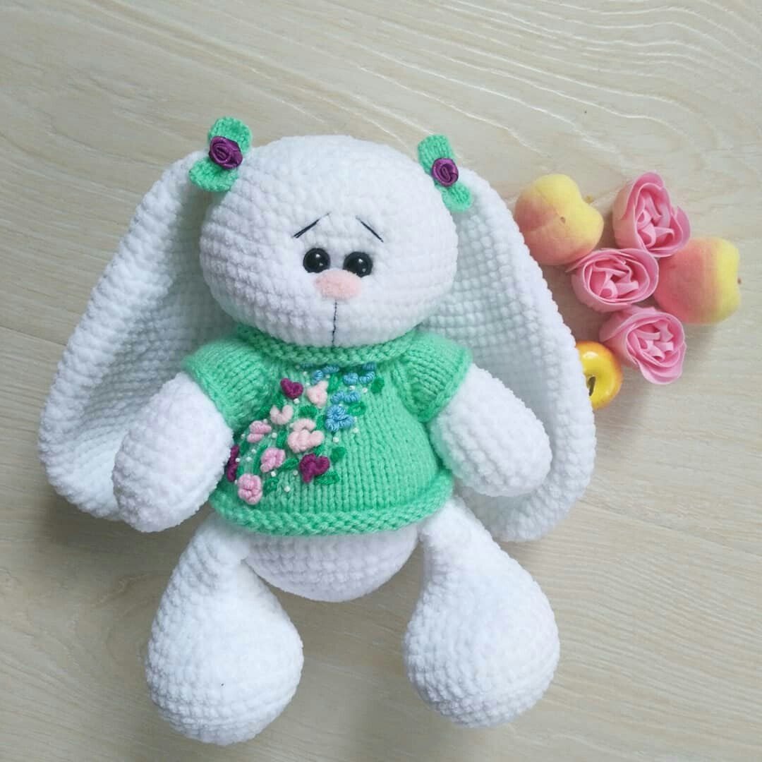 Плюшевые игрушки крючком