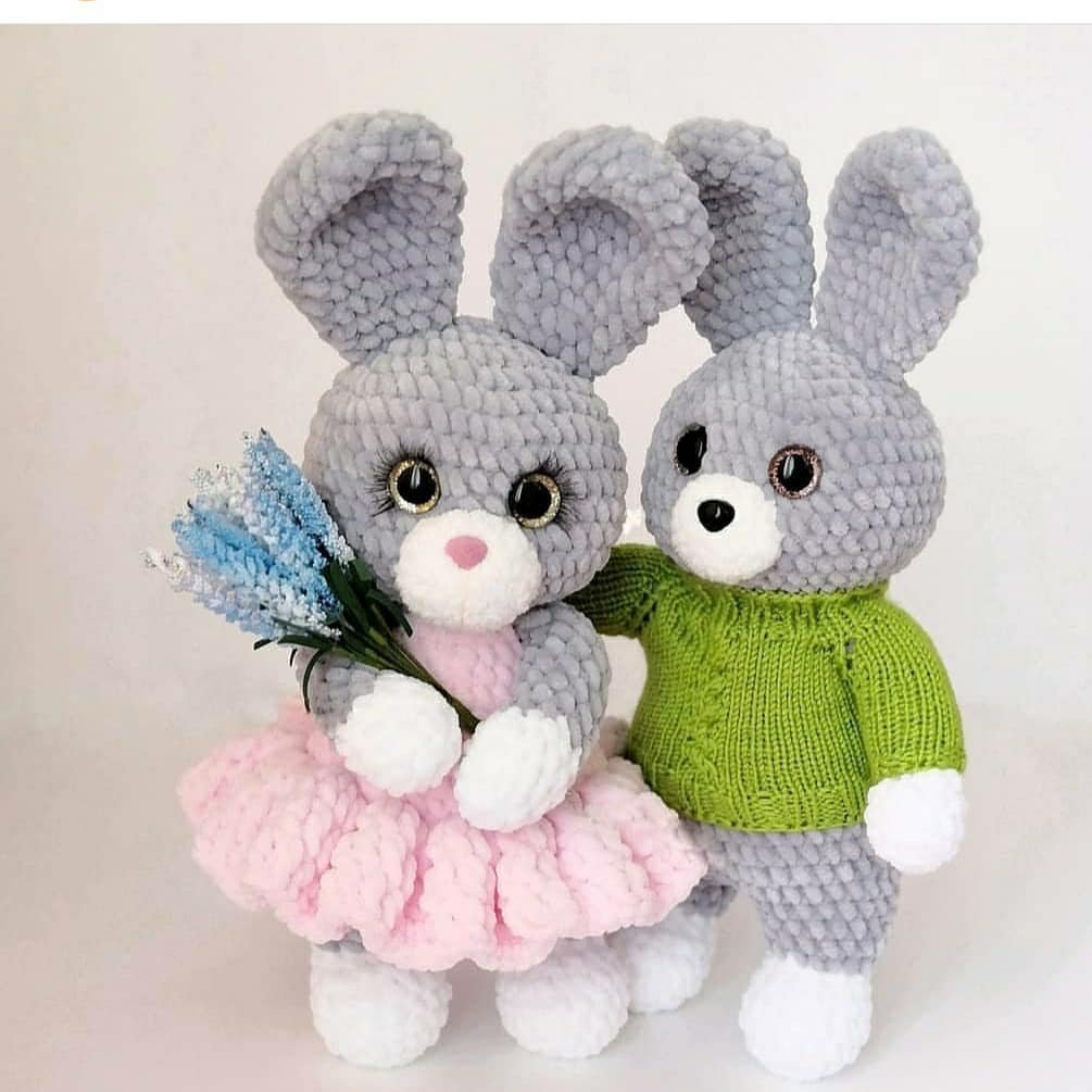 Юлия Дейнега Зайка крючком