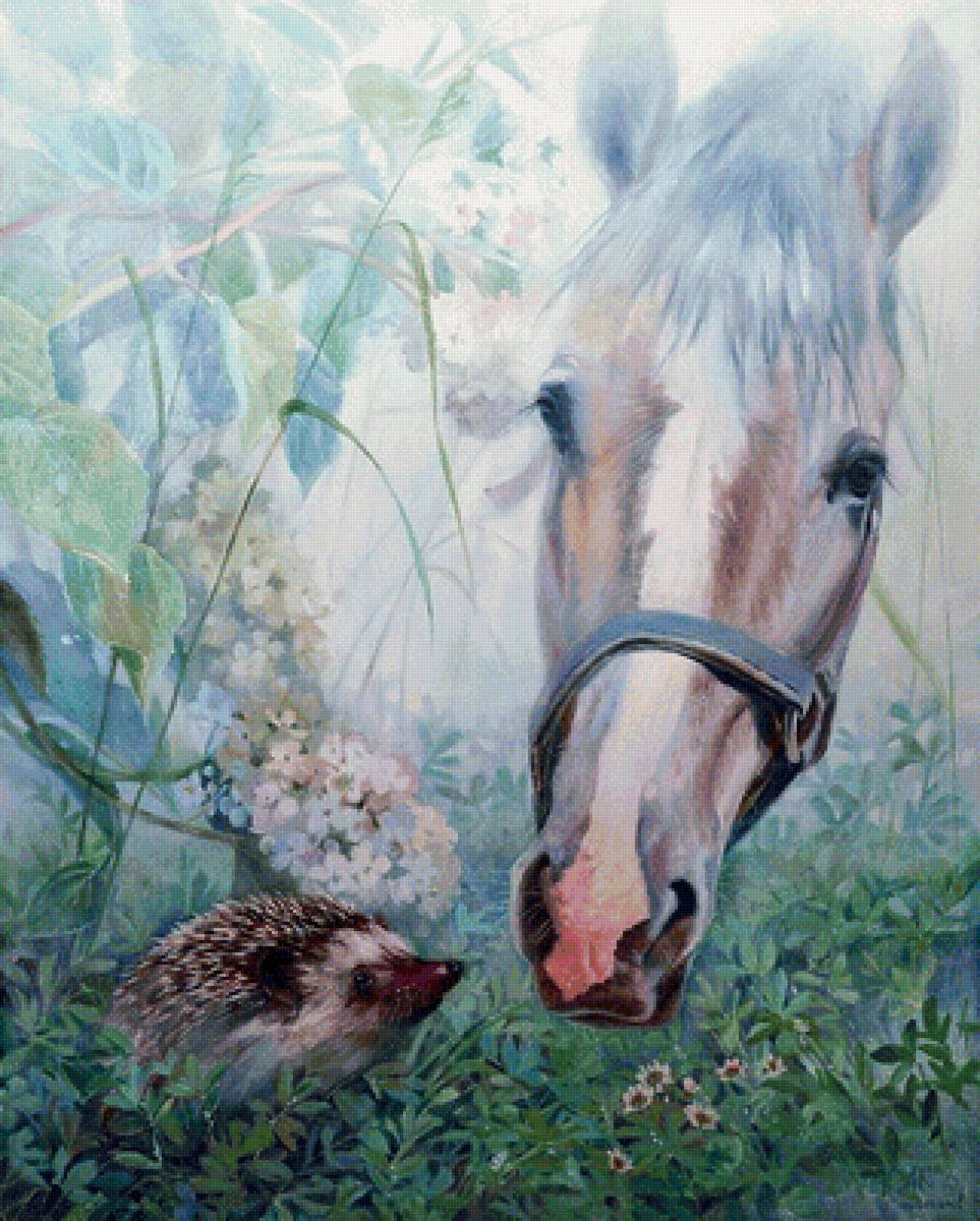 Лошадка Ежик в тумане