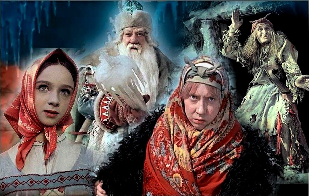 Сказка Морозко Настенька