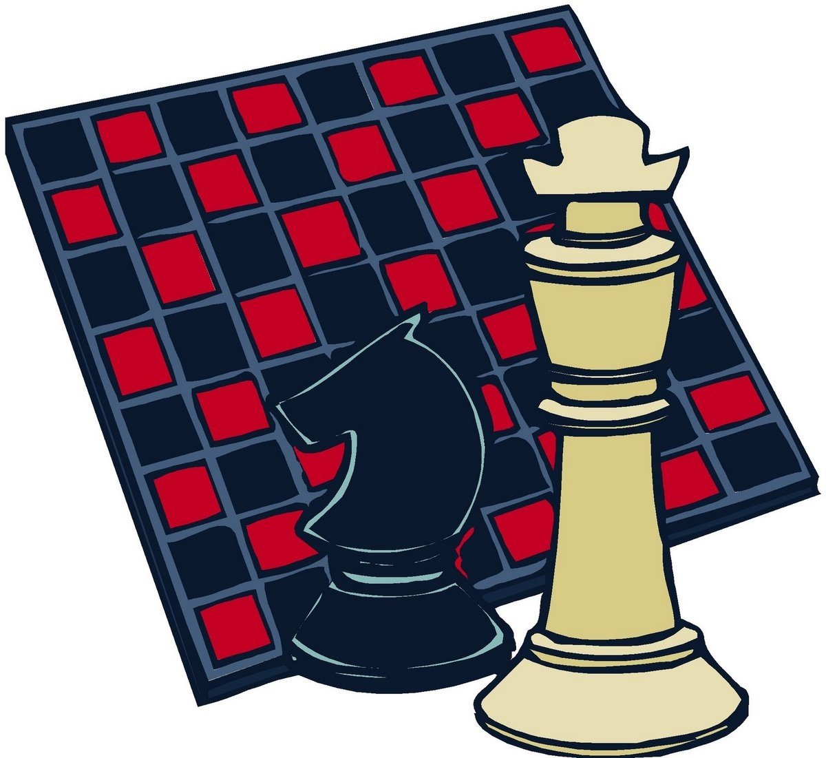 Шахматы рисунок