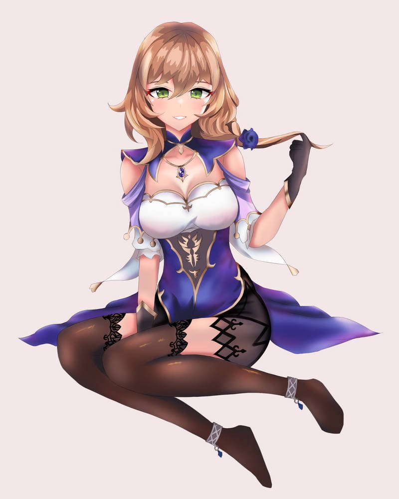 Аниме Геншин Импакт Лиза