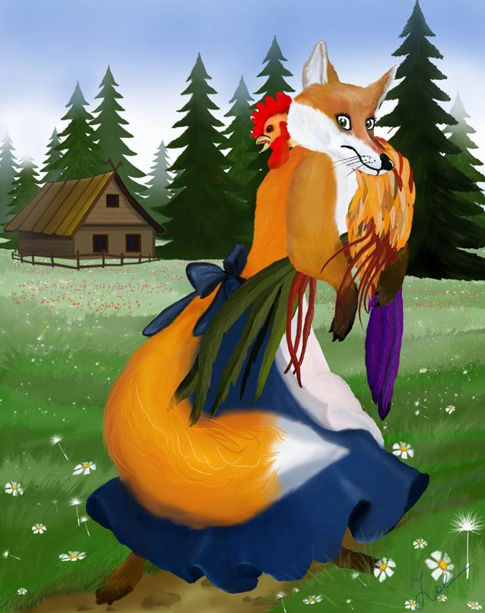 Картинки для детей лисичка сестричка