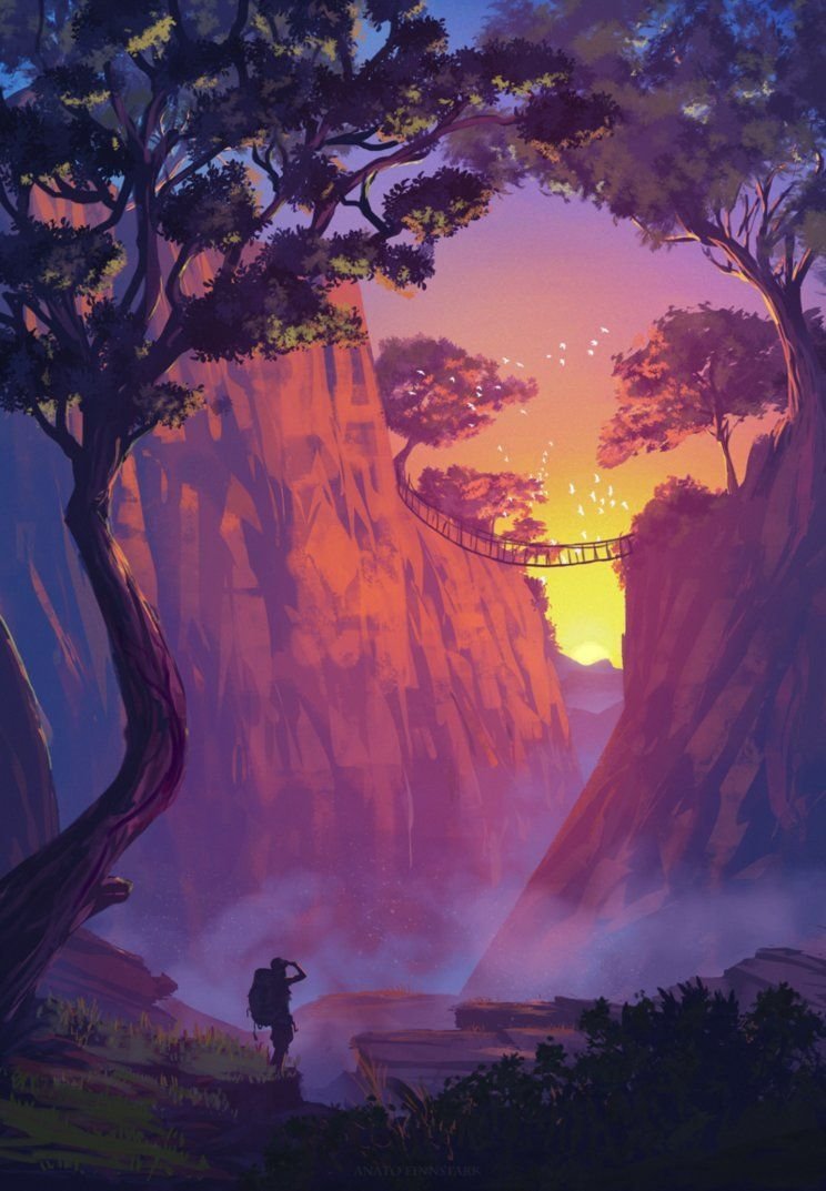 Фантастические пейзажи