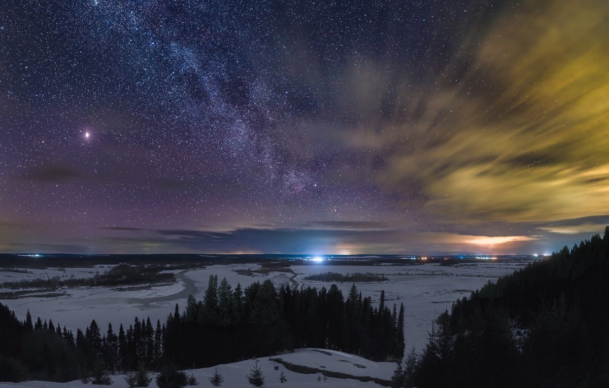 Зимнее небо