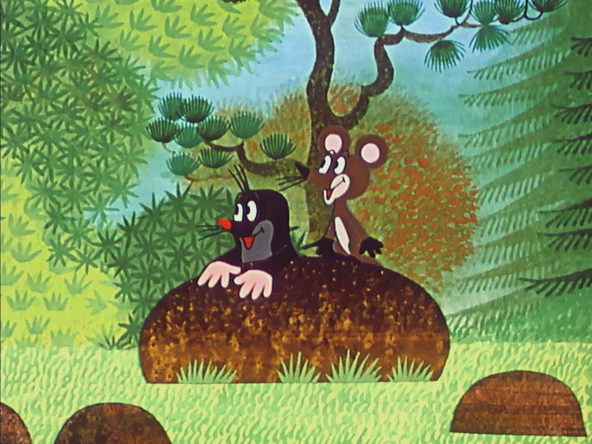 Крот в очках картинки