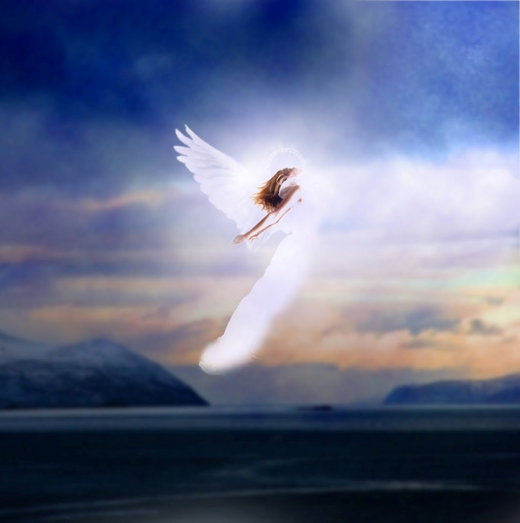 Девушка в облаках