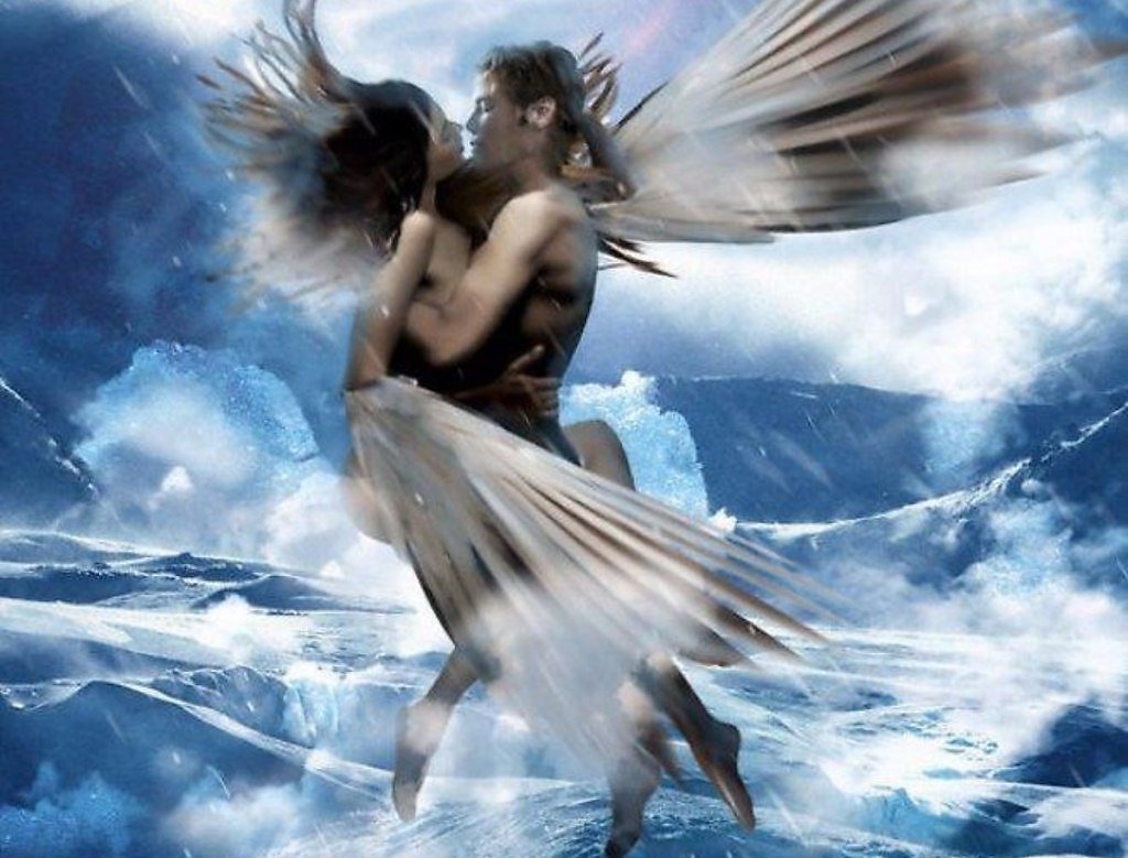 Девушка в облаках