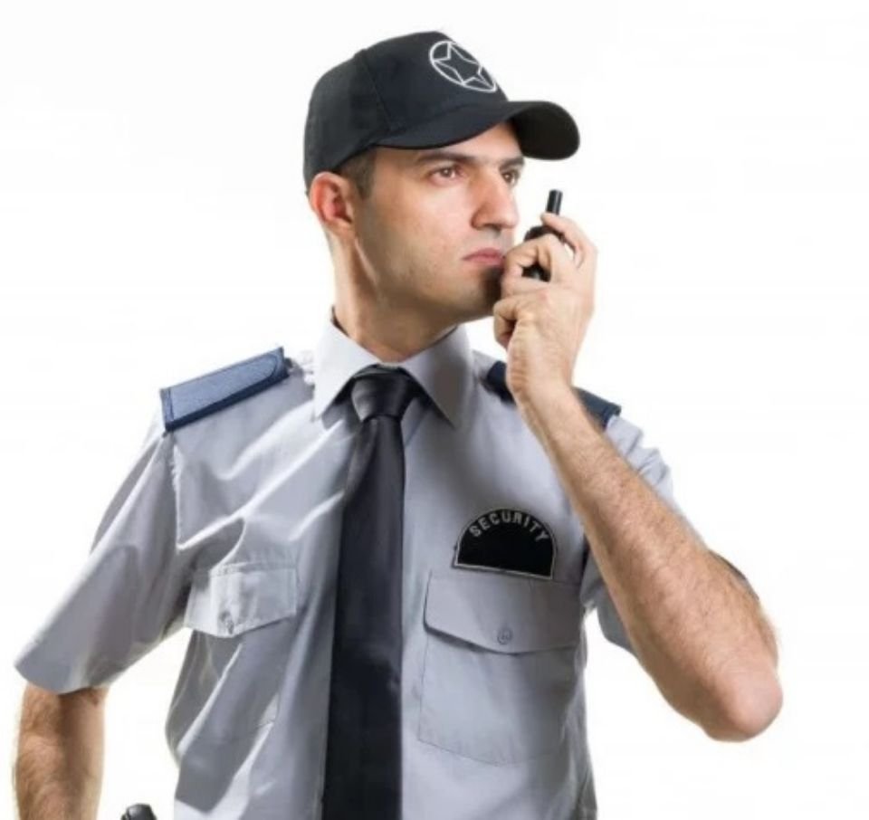 Милиционер с рацией