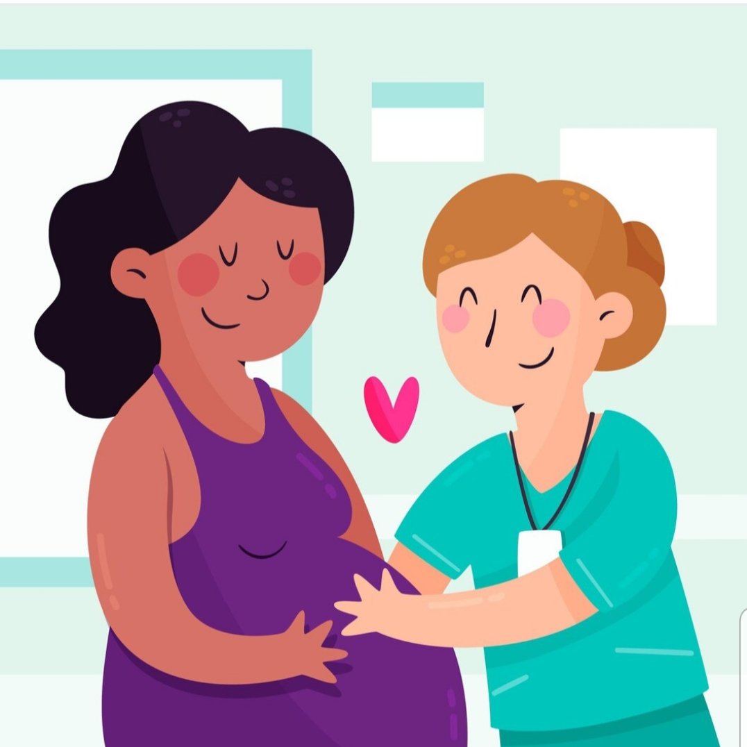 Повторяем картину акушерка