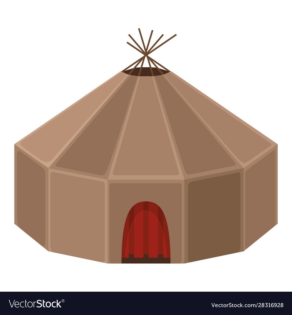 Очертания Юрты на прозрачном фоне