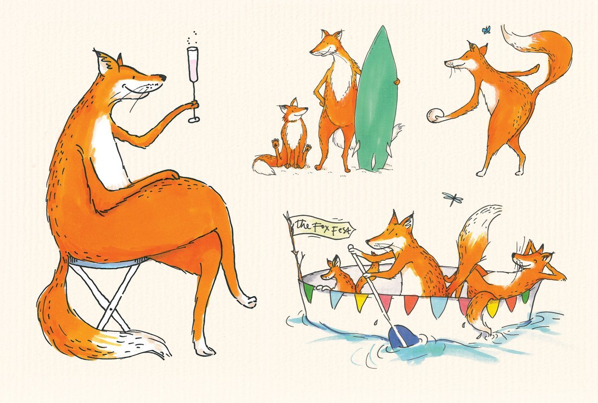 Снегурочка и лиса