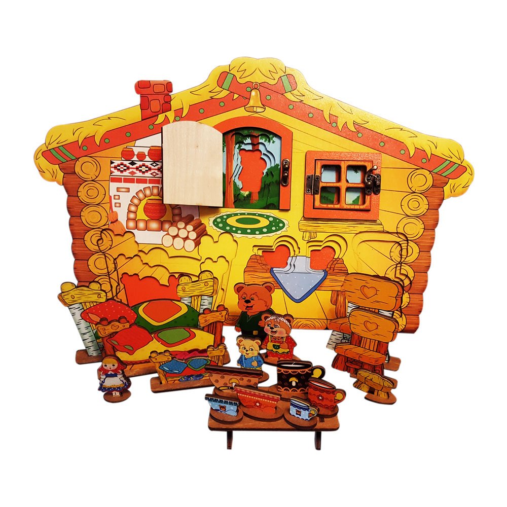 Десятое королевство театр настольный кукольный кот, петух и лиса