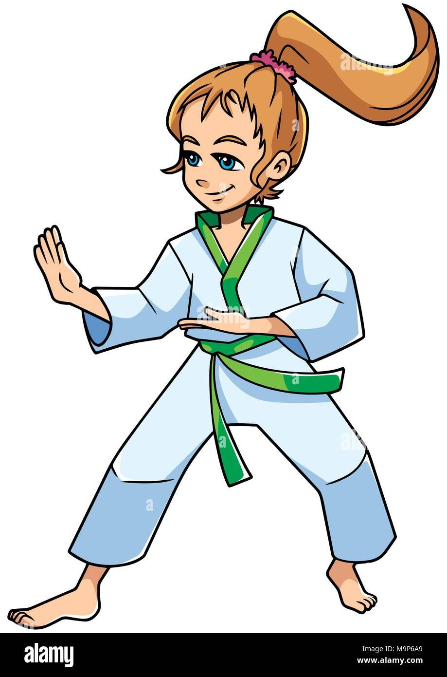 Карате девочки мультяшные