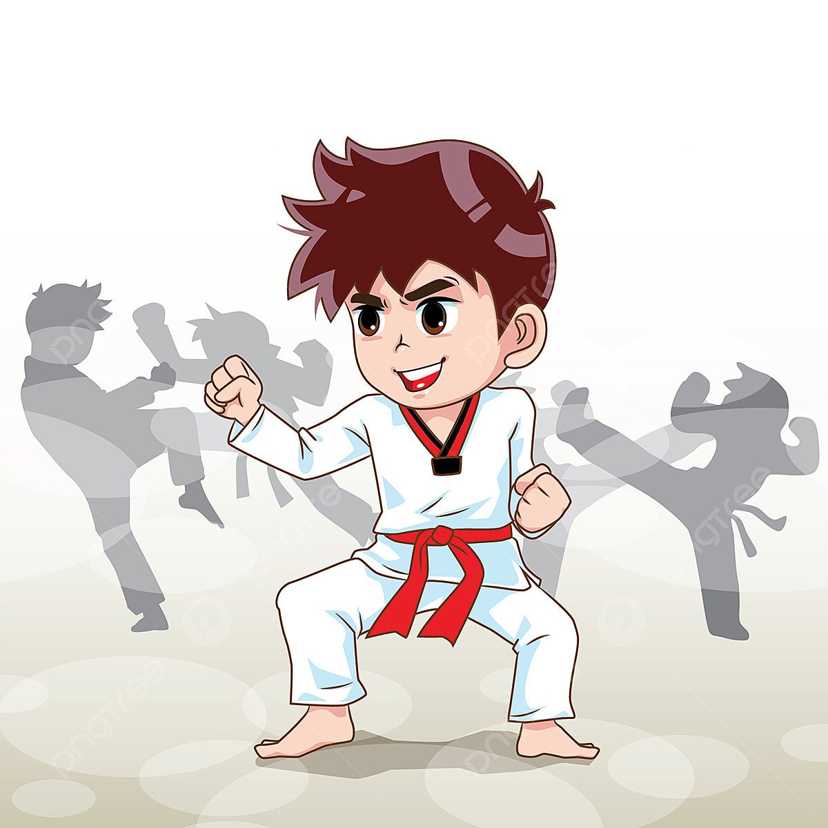 Тхэквондо рисунок