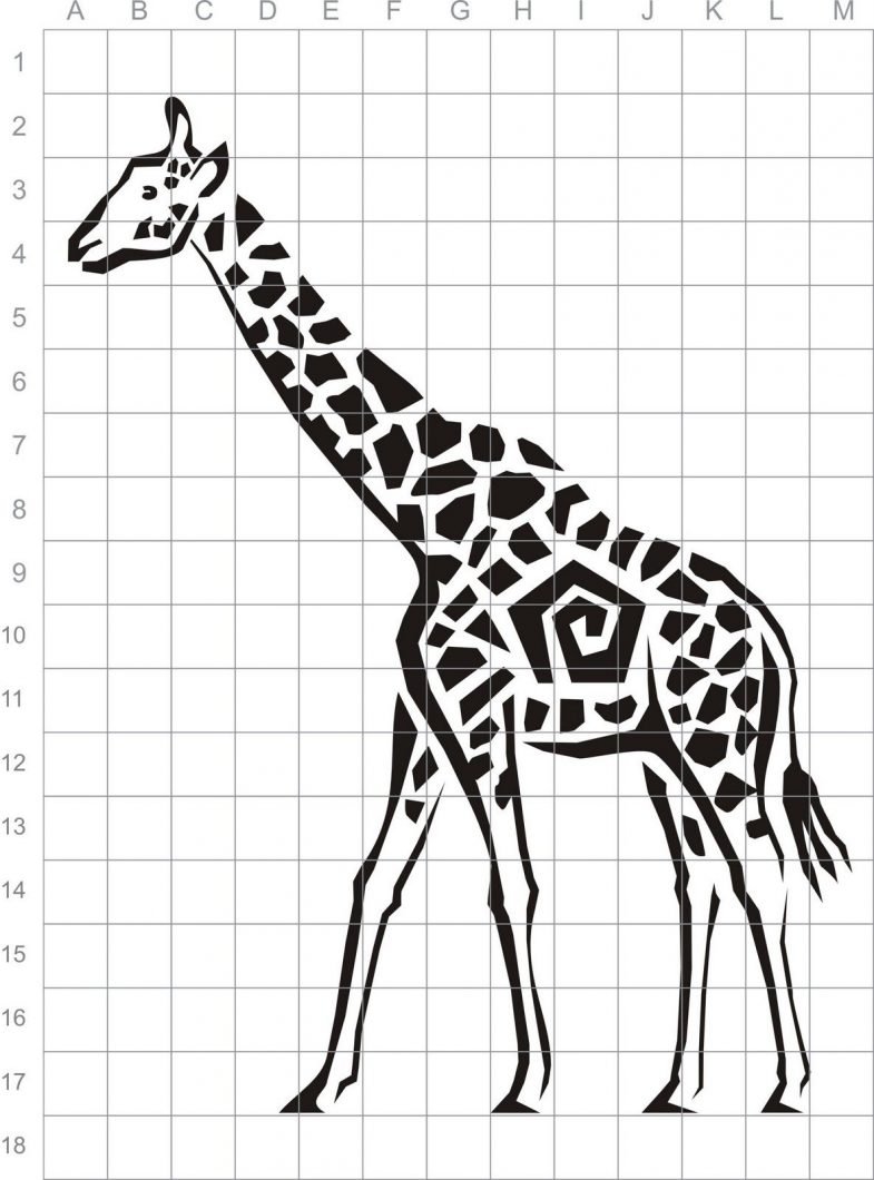 Разноцветные Жирафы