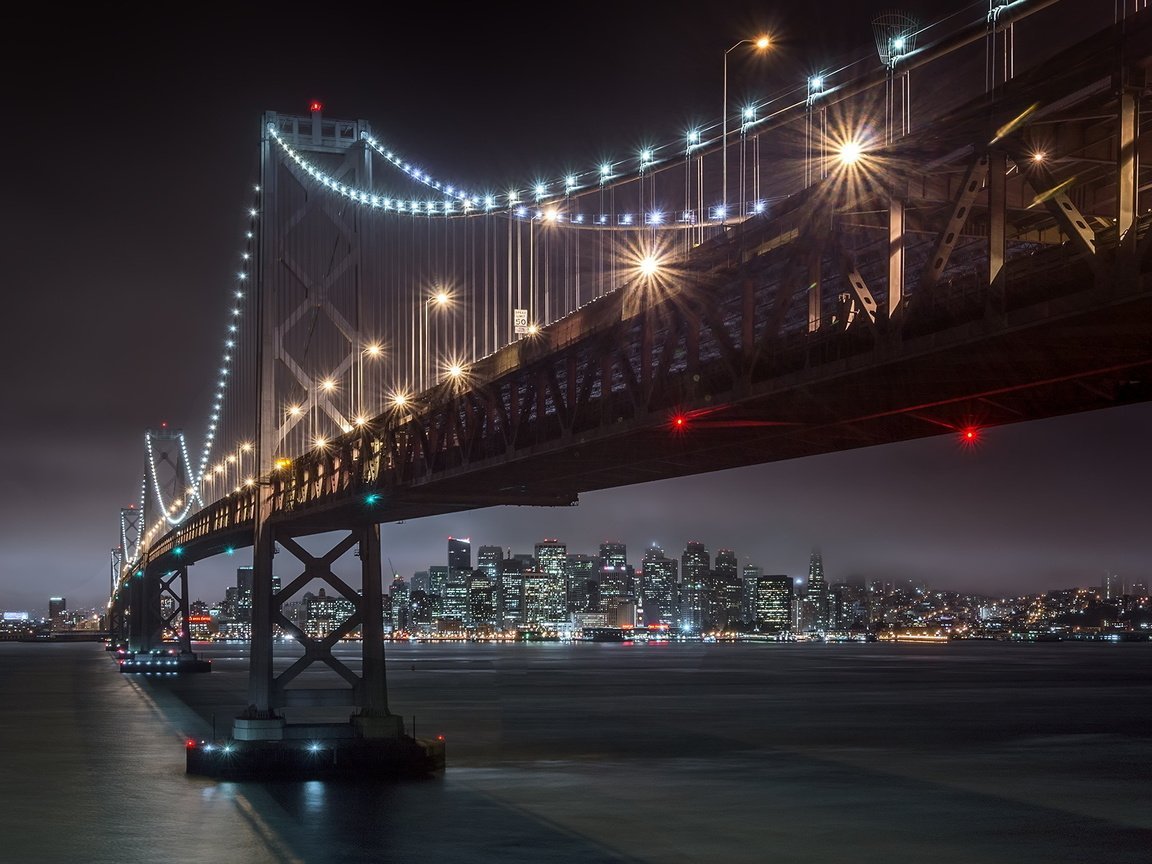 Ночной Сан Франциско мост