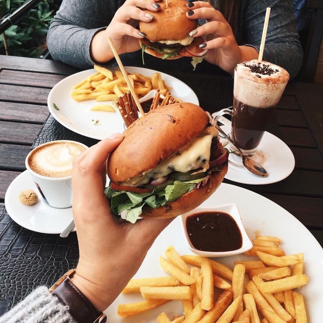 Вредная еда Эстетика