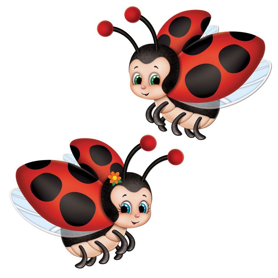 Мультяшные Божьи коровки