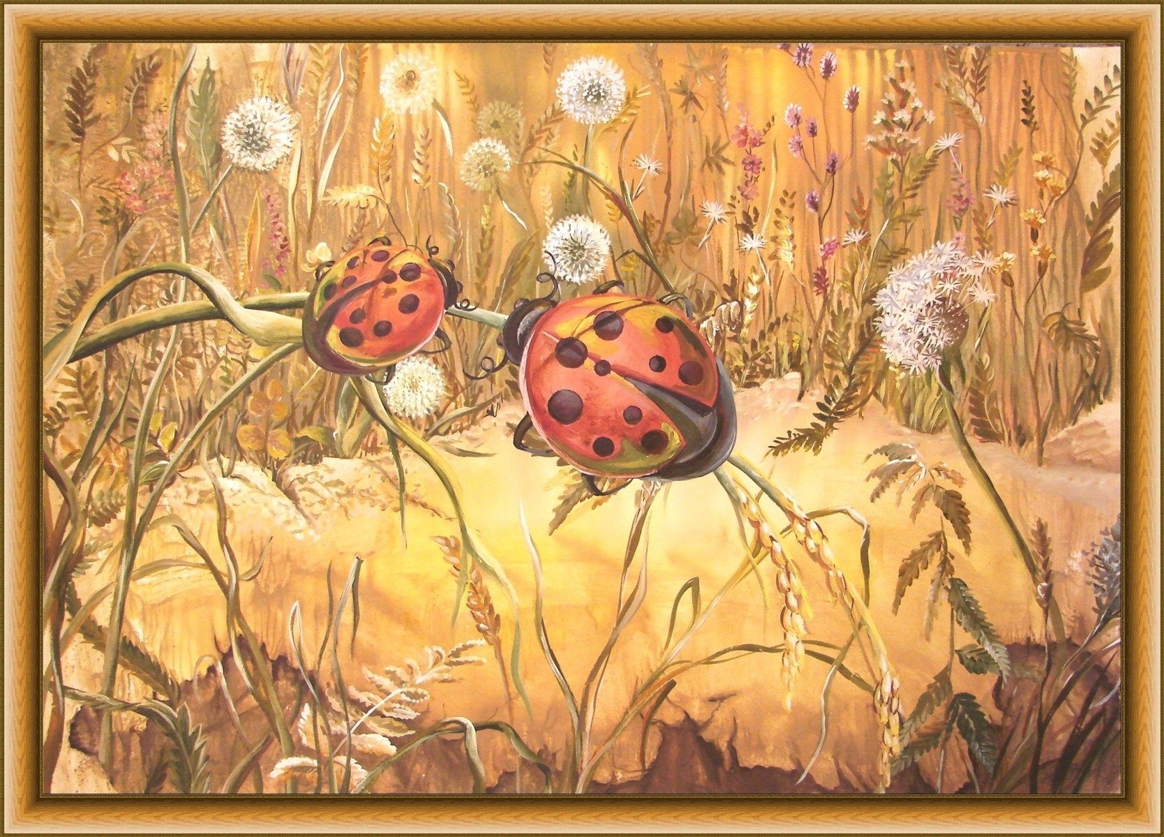 Аудиокнига дроздова божья коровка 2. Композиция с насекомыми. Насекомые в живописи. Пейзаж с насекомыми. Насекомые в картинах художников.